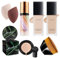 Shefave Full Coverage Foundation Makeup Sets for Women - 7 Pcs All In One Makeup Kit Makeup Starter Kit - Foundation Full Coverage|Mushroom Head Air Cushion CC Cream|Face Primer|Makeup Brush & Sponge