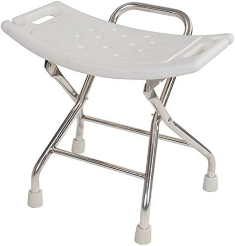 Duschsitz Duschhocker Klappbarer Duschhocker aus Edelstahl 304 Faltbarer Duschstuhl