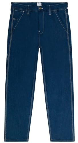 Lee Jeans da Uomo Carpenter, vestibilità Rilassata, Leg, Rinse, 46 IT (32W/32L)