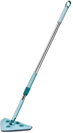 Fregona Mopa Fregonas para Limpiar Suelos Fregona Triangular Telescópica para Limpieza De Cristales, Techos, Limpieza De Coches, Escobilla De Goma para Paredes Fregona para Limpieza