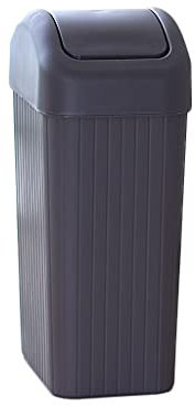 Bote de Basura de plástico para Exteriores con Gran Capacidad, Bote de Basura de Cocina de un galón para Uso en Interiores y Exteriores, contenedor de Basura para contenedores de Basura para