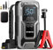 6000A Starthilfe Powerbank mit 150PSI Kompressor, 12V Auto Starthilfe Starter Tragbares Autobatterie Booster für Auto/Moto (alle Benzin und 10,0L Diesel Motoren), mit LED Taschenlampe QC3.0