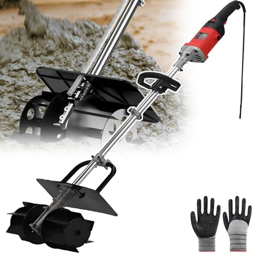 smafoseedding Mezcladora De Mortero Eléctrica De 6 Velocidades - Mezcladora De Cemento Portátil De 1700 W, Ancho De Mezcla De 32 Cm (12,6), para Cemento, Arena Y Hormigón MotorOilType