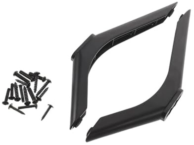 DECORNIJIA Base Tv 26-43 Pollici, 2 Piedini di Ricambio con Viti, Supporto da Tavolo Stabile e Regolabile per Televisori Lcd Led, Accessori per Gambe Tv Compatibili per Uso Domestico