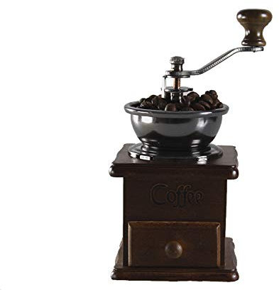 Moulin à café manuel vintage, moulin à grains de café, moulin à manivelle artisanale rétro classique moulin à café moulin à main Cadeau pour les amateurs de café