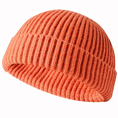 JFAN Unisex Beanie Mütze Warme Wintermütze Strickmütze Fischermütze | Fisherman Mütze Dockermütze Streetstyle Trawler Beanie Watch Hut Rollmütze Weich und Elastisch,Klassische,Versatile