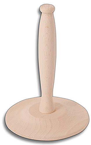 2X HOFMEISTER® Passierpilz Holz 16 cm – Passiergerät aus Buchenholz zum Passieren von Obst, Gemüse und Kartoffeln durch das Sieb