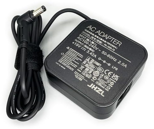 19V 3.42A 65W AC Adapter Compatible for ASUS Charger ADP-65GD B PA-1650-78 EXA0703YH ADP-65AW ADP-65BW VivoBook Laptop Power Supply (DC Plug Size: 5.5 * 2.5mm)