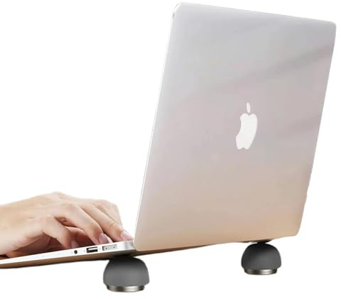 Laptop Cooling Stand,Ergonomic Laptop Cooling Pad Small Invisible Cooler Ball Portable Magnetic Laptop Cooler Stand for Computer