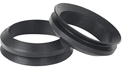 5 Stück VS-25 Nitrilkautschuk Rotierender Wasserdichtungs-Dichtring, VS-Typ Hydraulische Kolben Axial V-Ringe