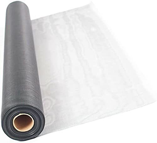 Rete per Zanzariera in Fibra di Vetro 180 cm x 200 cm Alta Qualità ricambio telo per porte e finestre facile da tagliare e resistente ideale per zanzariere a rullo e a telaio