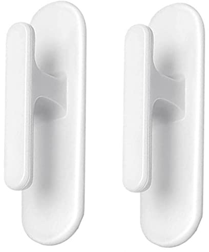 4 Pcs Plastic Blind Cord Winder Safety Blind Cord Wall Hooks Adhesive Window Rope Cleat Blinds String Holder Blind Accessories for Home Office Window Blinds Curtains Sun Shades Ropes
