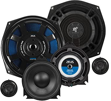Hifonics ZSB-8.3C | 3 Wege Teil-Aktiv Lautsprecher System passend für viele BMW Modelle