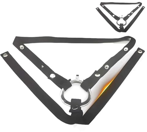QgLust Peniskäfig Fester Hilfsriemen Cock Cage Chastity Belt Keuschheitskäfig Männer Gürtel Herren CB Ring Elastisch Anti-Fall Chastity Gerät Keuschheitsgürtel Fetisch