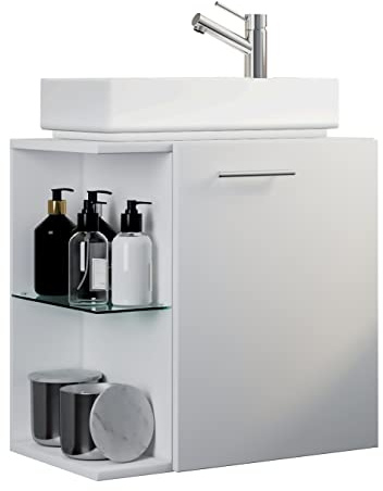 2-TLG Set | Waschplatz für Gäste WC | Gästebad | Waschtisch Toilette | Badezimmer Set – Hausa