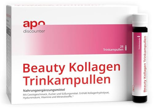 Beauty Kollagen Trinkampullen mit Hyaluron von apodiscounter 28X25 ml