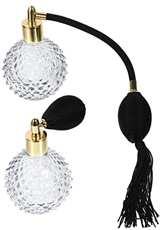 Cabilock 2st Parfümflasche Pumpe Für Parfümspender Sprühlotion Parfümfläschchen Sprühen Tragbare Parfümschläuche Pumpe Parfümzerstäuber Parfümspray Reisen Füllung Retro-flasche Glas