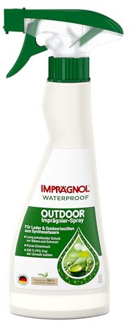 IMPRÄGNOL Waterproof Outdoor Imprägnier-Spray | Schützt Schuhe & Kleidung zuverlässig vor Nässe & Schmutz | 100% PFC-frei | Umweltschonend und leistungsstark | 250 ml