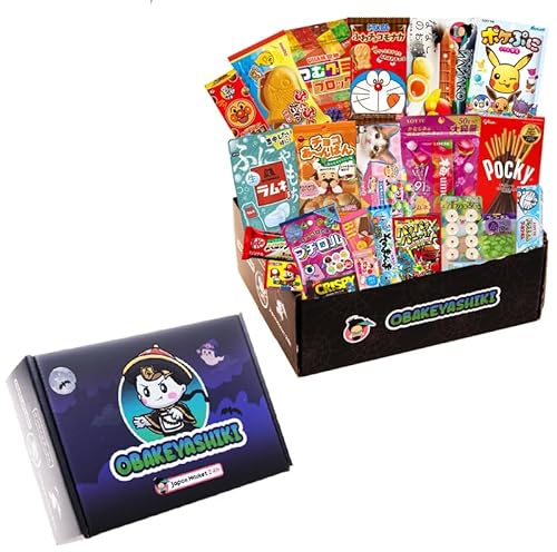 JAPON MARKET | JapanBox Édition Spéciale Obakeyashiki | Bonbon Japonais Surprise Pour Cadeau, Box Avec Bonbons, Snack Japonais, Chocolat, Bonbon Anniversaire Enfant Et Biscuits