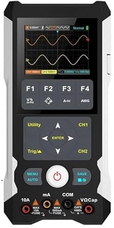 Oscilloscope Signal de multimètre d'oscilloscope numérique 3 en 1 250MSa/s 80MHz Oscillographe 2CH Osciloscopio Automobile for électricien