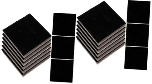 PRETYZOOM 40piezas Inserciones De Esponja Para Cajas De Joyería Organizadores De Joyas Para Anillos Pendientes y Broches