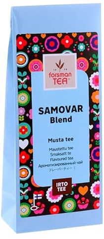 Forsman Tea Samovar Blend Golden Apple Black Tea 2 Packs of 60g 4.2oz