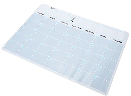 DIYEAH 3pcs Magnetic Calendar Fridge Whiteboard Erasable Note Board 2 Sides Wall Fridge Planner