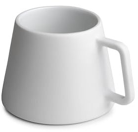 CUPPO - Die Tasse, die (fast) nicht umkippt! - 180 ml Kaffeetasse -Teetasse aus Porzellan - spülmaschienenfest - mikrowellengeeignet