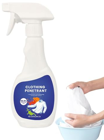 Lavage du gel lessive - Nettoyant liquide pour linge - Détachant efficace pour chemise blanche - Éliminateur d'huile de fruits pour l'entretien des vêtements quotidiens - Solution textile