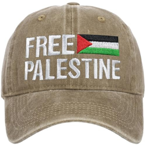 Uzztfa Casquette De Baseball Vintage Palestine, Drapeau Palestinien Gratuit, Chapeau Réglable, Décontracté Pour Hommes Femmes