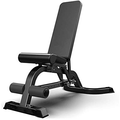 träningsbänk, Hantellyftningsstol, justerbar multifunktionell fitnessstol bänkpress fågelpall hemmaträningsutrustning liggande