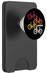 Denmark travel Copenhagen Bike Souvenir PopSockets PopWallet for MagSafe