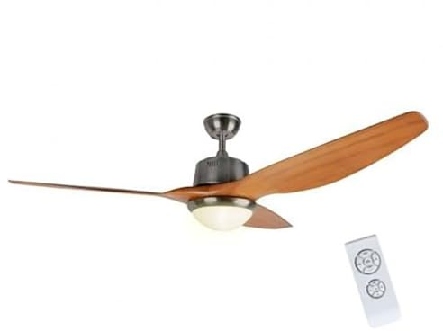 Orbegozo CP 96160 - Ventilador de techo con luz LED, 160 cm de diámetro, 3 velocidades de ventilación, temporizador de 1, 2, 4 y 8 horas, 85 W de potencia