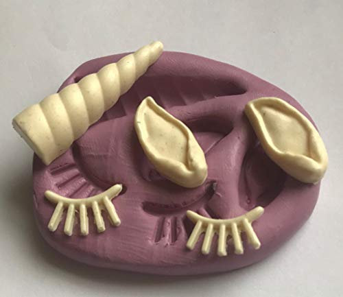 Unicorn Horn Ears Silicone Mould Topper Baking Cupcake Silicone Suprise