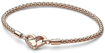 PANDORA Pulsera 582731C00-19 tachuela corazón