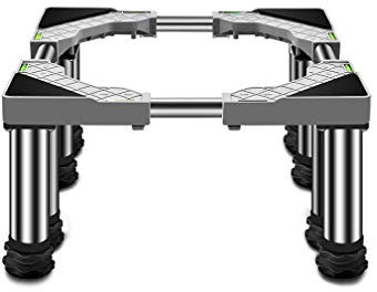 Retractable Adjustable Base Refrigerator Washing Machine Stent Length 65-80cm Drum Washing Machine Shelf Base Wine Cooler Air Conditioner stand pedestal 29-32cm High Rack (8legs 29) (8legs 29)