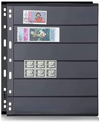 Wansiman Collection De Timbres Pages,Pages de Timbres,Classeur Timbres Collection,Encart De Collection De Timbres,Album De Timbres-Poste,Timbre Page Collection,Classeur Timbres pour Votre Collection