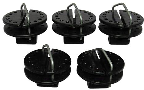 Electric Fence Wire Tensioner Strainers with Clip X5 (Inline Fencing Puller Polywire Rope)