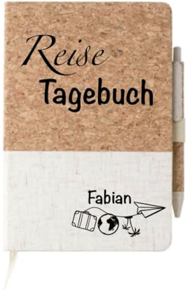 Reisetagebuch personalisiert//Tagebuch personalisiert // Geschenk Urlaub