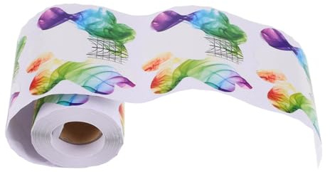 FOYTOKI Moldes Para Extensiones De Uñas De Guías De Puntas De Uñas De Papel Pegatinas Para Extensiones De Herramientas Para Manicura Casa
