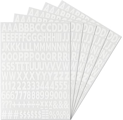 5 hojas de letras para planchar, planchar con letras y números para planchar para ropa, camisetas, camisetas de fútbol, baloncesto, decoración DIY