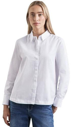 STREET ONE skjortblus, Vit, 40