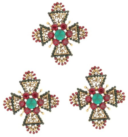 FOMIYES 3 Pièces broche broche de mariée seigneur mariage épingle ancien corsage pince à linge femme délicate pour femme de mode revers rétro à la mode Alliage de zinc