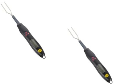 Sosoport 2pcs Bbq Meat Thermometer Digital Food Thermometer Temperature Probe Instant Read Grilling Home Bbq Cooking
