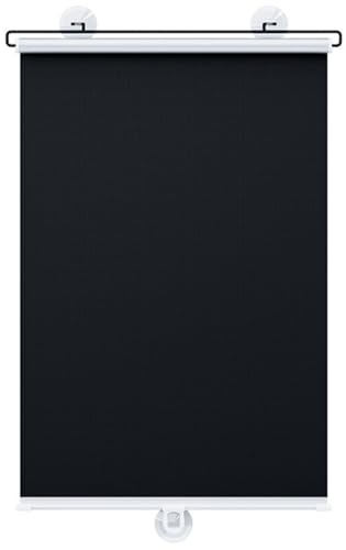 Genérico Persiana Enrollable con Ventosa, Estor Enrollable Opaca Sin Taladrar, Cortinas Blackout Protección UV 80%, Estor Opaco Retráctiles, Persianas Temporales Portátiles Sin Taladrar
