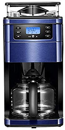 7LiuYueFei6 Cafetière à Filtre, Machine à café Automatique à moudre et à Infuser avec meule intégrée, Machine à café américaine Automatique WiFi, Moulin à café