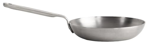 Gastrotools Carbonstahl Bratpfanne 20cm, natürliche Antihaft-Oberfläche, ohne PFAS, Ofenfest bis 650°C, CoolGrip Griff, geeignet für Induktion, Gas, Keramik & offenes Feuer, Hergestellt in Italien