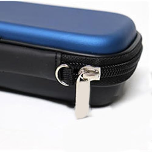Yhenlovtt EVA-Dart-Etui mit Hartschalenschutz für Stahlspitze und weiche Dartpfeile, kompakte Tragetasche mit Organizer für Schäfte, Flights (rot)