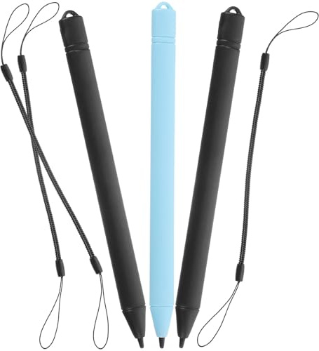 Stylet pour Tablette LCD 6, 5 Pouces en Plastique, Lot de 1 Set | Réutilisable, Prise en Main Confortable, pour Dessin et Écriture, Adapté aux Garçon et Filles Style Aléatoire