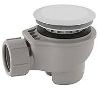 Geberit Serie 150.689.21.1 Siphon für Duschtasse mit Ablaufgarnitur 60 mm